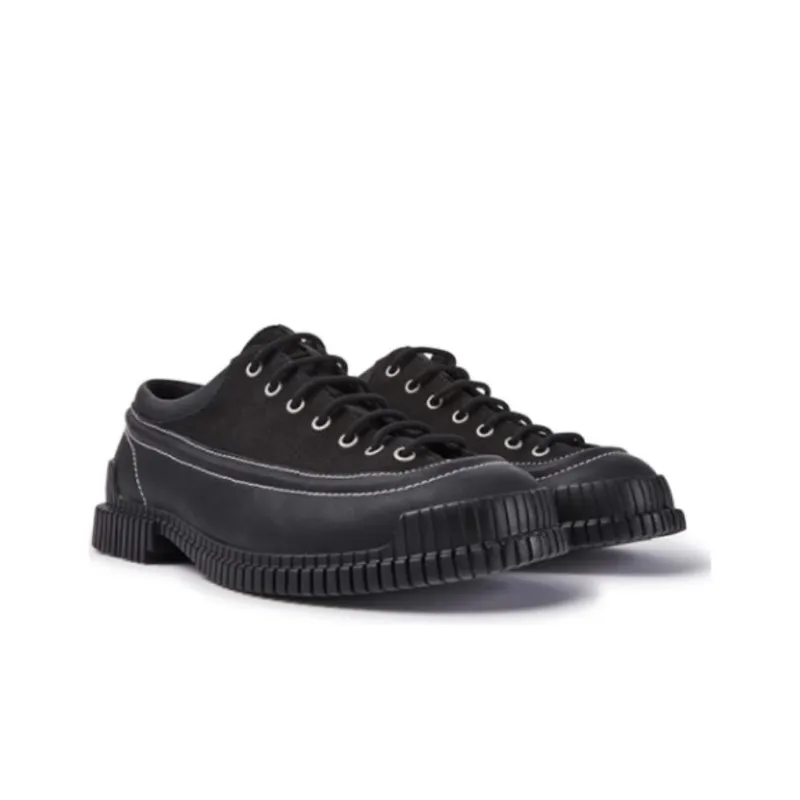 CAMPER Pi Wear-Resistant Low-Top Casual Shoes Men's Black-3