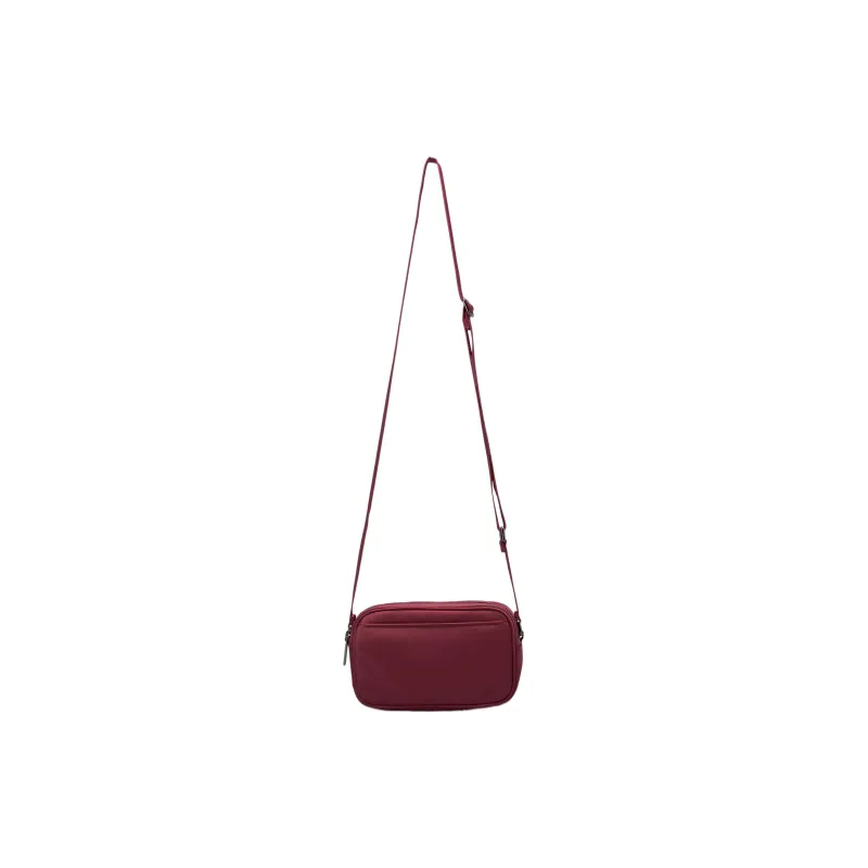 Lululemon Nylon Camera Bag Shoulder Bag Crossbody Bag Unisex Wine Berry-1