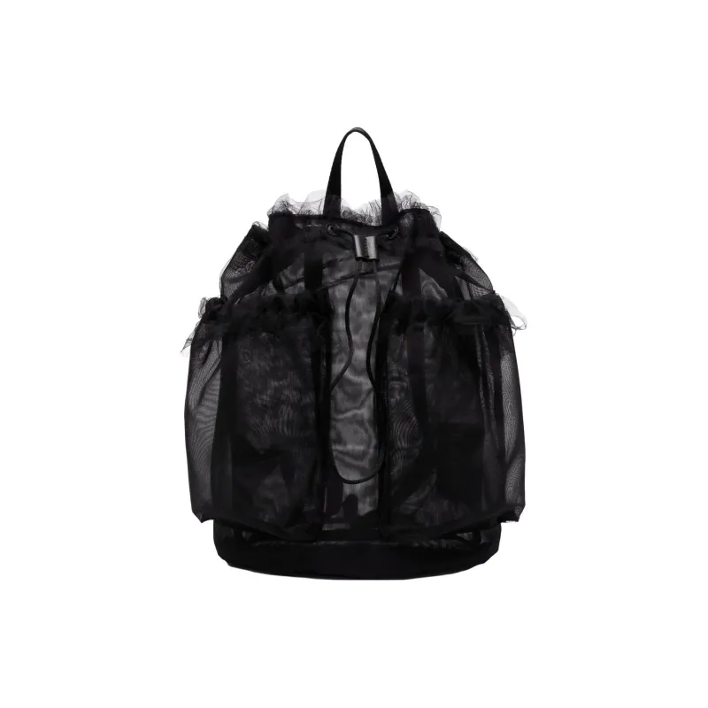 KARA Tulle Drawstring Backpack-0