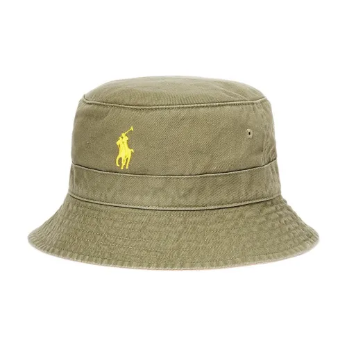Polo Ralph Lauren Bucket Hats Men's Gray Green