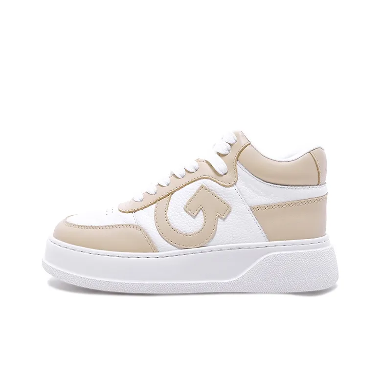 GOLF Thermal Abrasion Resistant High Top Skateboard Shoes 4.5cm Women's-8