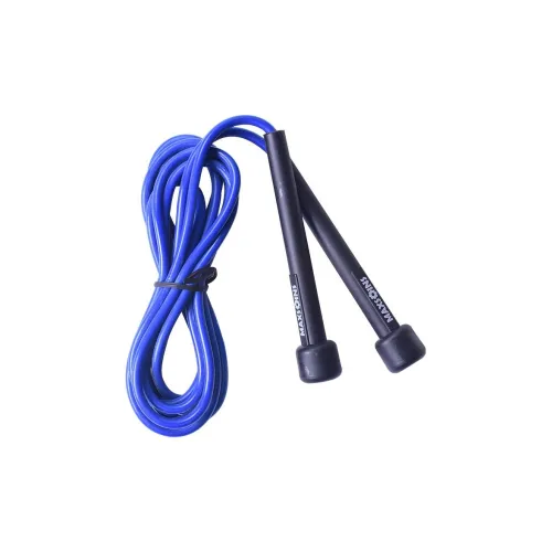 MAXSOINS Fitness Training Non Countable Jump Ropes Students Rope Material PVC, Handle Material ABS Plastic 2.8m Blue