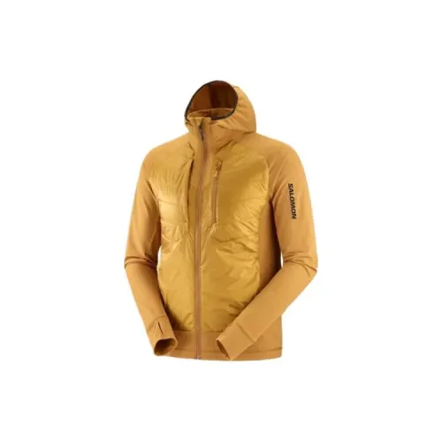 SALOMON ELIXIR HYBRID Jacket Men Yellow