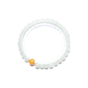 Pan Homestead Hetian Jade Hetian Jade Bracelets Unisex Pale Greenish-White Jade