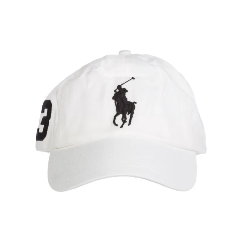 Polo Ralph Lauren Cotton Baseball Caps Men's White-1