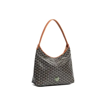 GOYARD Bohème Hobo Canvas With Leather Canvas Bag, Hobo Bag, Shoulder Bag Shoulder Bag Women's