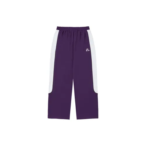 Nerdy Casual Pants Unisex Purple