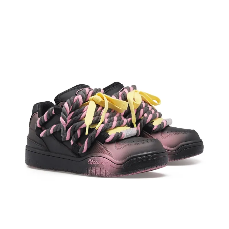 Cat&Sofa Skateboarding Shoes Unisex Swag-2