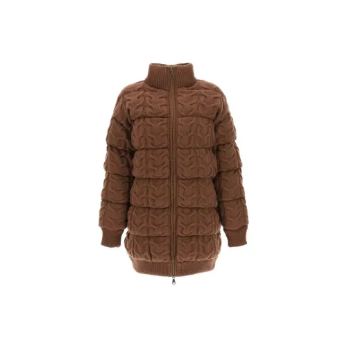 MaxMara Down Jackets Women's Brown