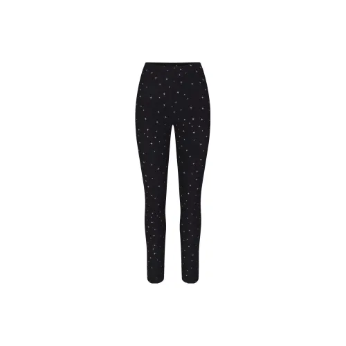 Skims Leggings Women's ONYX SPARKLE PRINT/Agate Shimmery Print