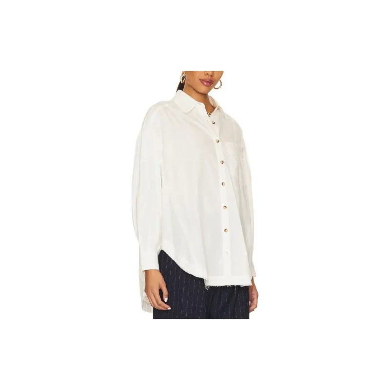 FREE PEOPLE Shirts Women's White-1
