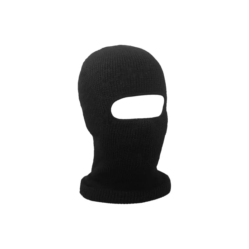 Riding Grams Riding Equipment Cycling Masks Outdoor Unisex Dense Knitted Fabric Black-4