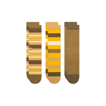 Stance Mid Calf Socks Unisex 3 Pack Mixed Color