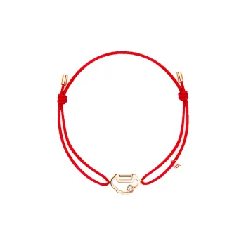 Qeelin 18K Gold Bracelets Women's Red