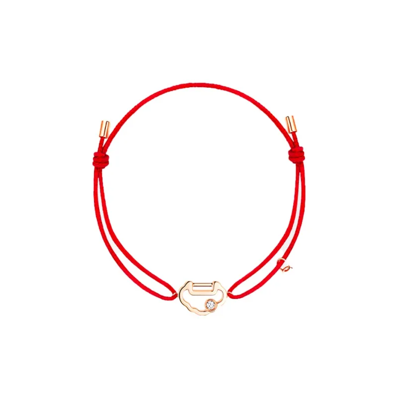 Qeelin 18K Gold Bracelets Women's Red-0