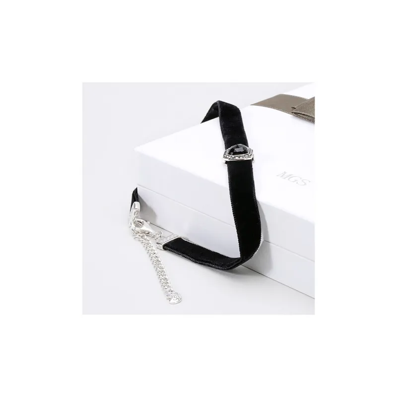 MGS Agate 925 Sterling Silver Jade Necklaces Women's Agate-1