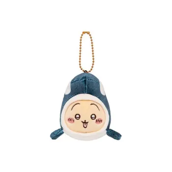 Chiikawa Aquarium Collection Usagi Orca Dolls Plush Pendant 8cm High