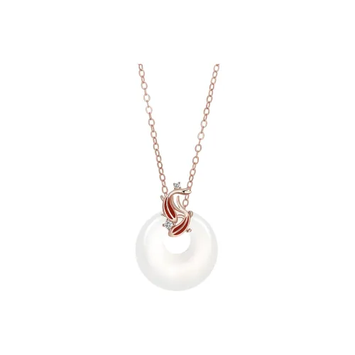 MURSTER Chalcedony Jade Necklaces Women's
