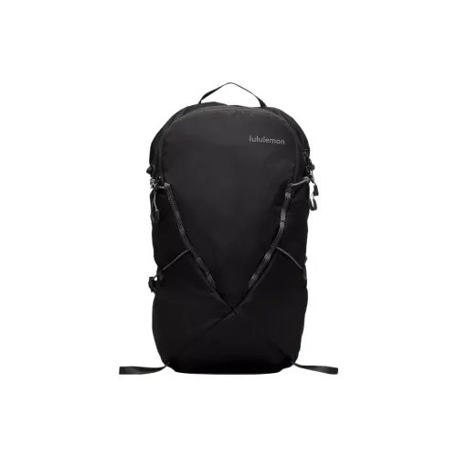 Lululemon Backpacks Black With Graphite Gray Accents