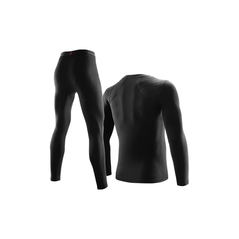 SUPIELD Aerogel Series 5th Grade Double Sided Velvet Far Infrared Warming Cold Resistant Thickened Thermal Set Men's-3