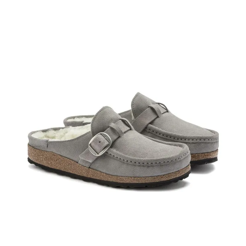 Birkenstock Wrap toe Slippers Women's Gray Regular-2