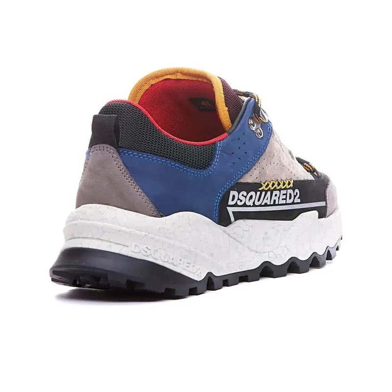 DSQUARED 2 Panelled Lace Up Sneakers-4