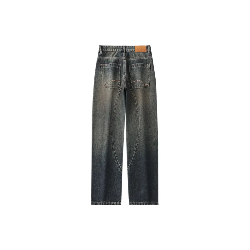 FAIRWHALE Jeans Unisex Denim Blue-1