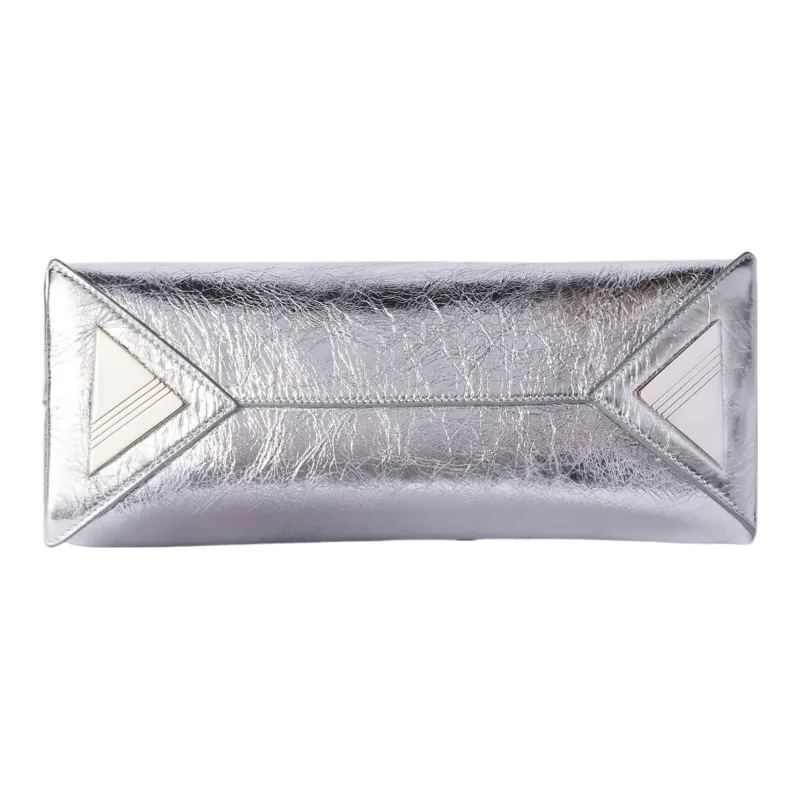 The Attico Day Off Metallic Effect Shoulder Bag-2