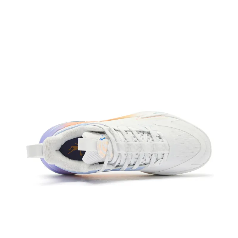 QIAODAN Broken Shadow 5 Basketball Shoes Men Low Top Purple-3