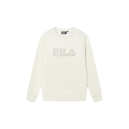 FILA Sweatshirts Men Feather Soft White