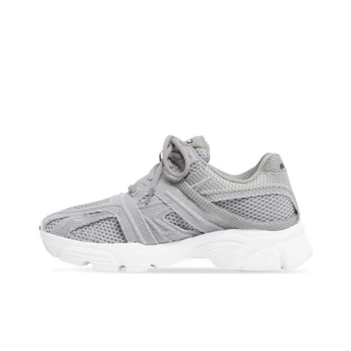Balenciaga Phantom Cushioned Slip Resistant Abrasion Resistant Low Top Casual Shoes Women's Gray White