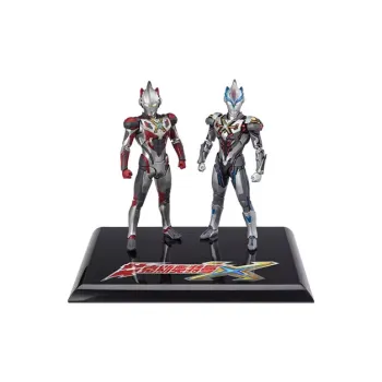 BANDAI SHF Ultraman X Transcend Style+New Generation Star Ver. Set Assembled Models