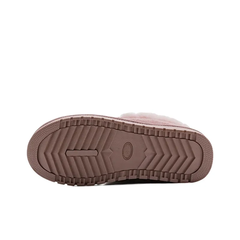 Warrior Low Top Snow Boots Women's Dark Pink-4