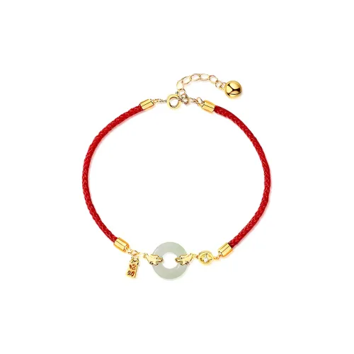 Best wishes Hetian Jade Bracelets Unisex