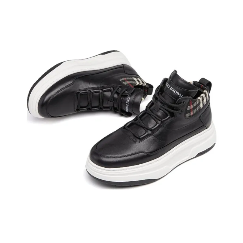 VICKI BROWN High Top Skateboard Shoes Men's-2