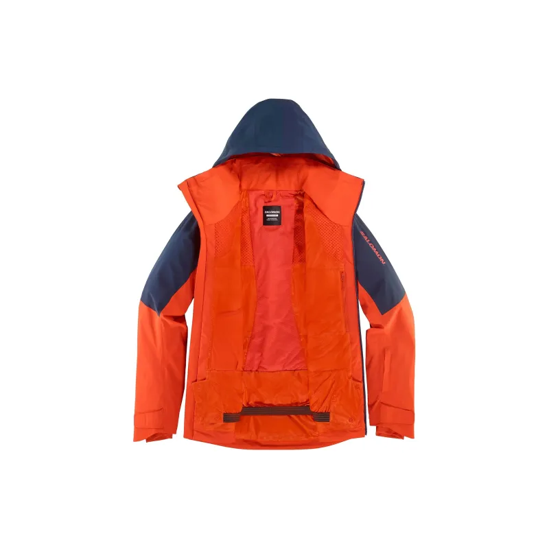 SALOMON Brilliant Jackets Men Orange-1