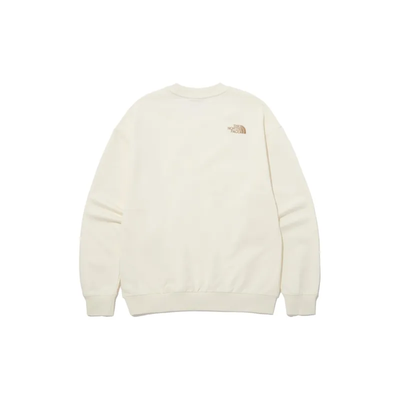 THE NORTH FACE Sweatshirts Unisex Cream-1