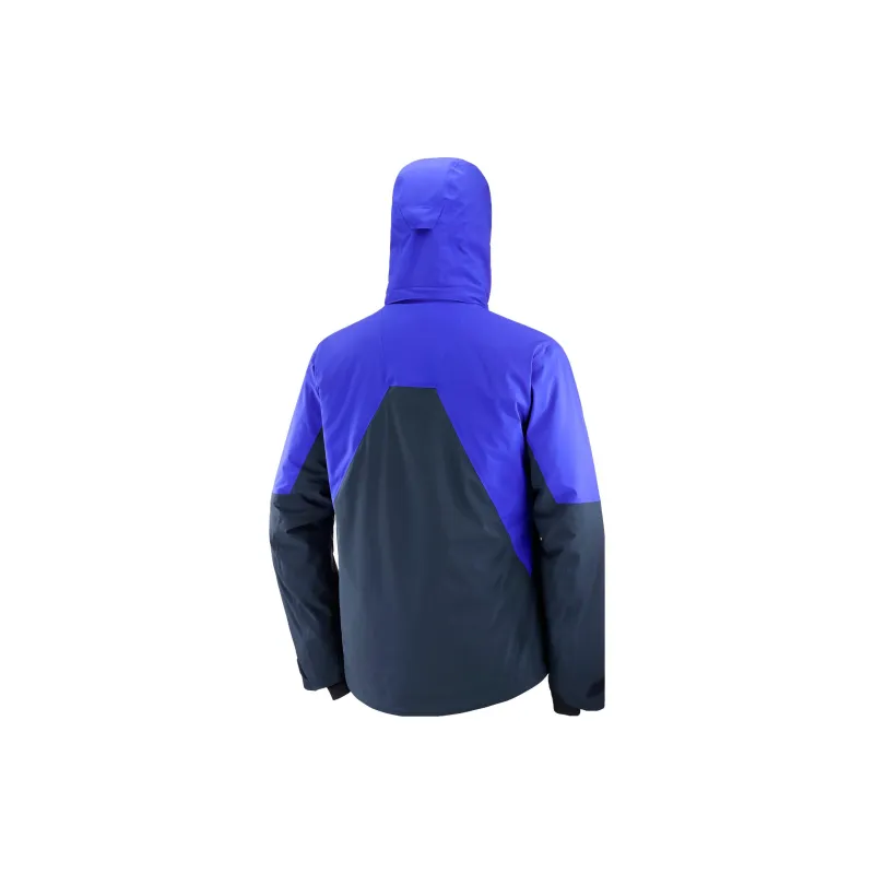SALOMON Brilliant Jackets Men Blue-1