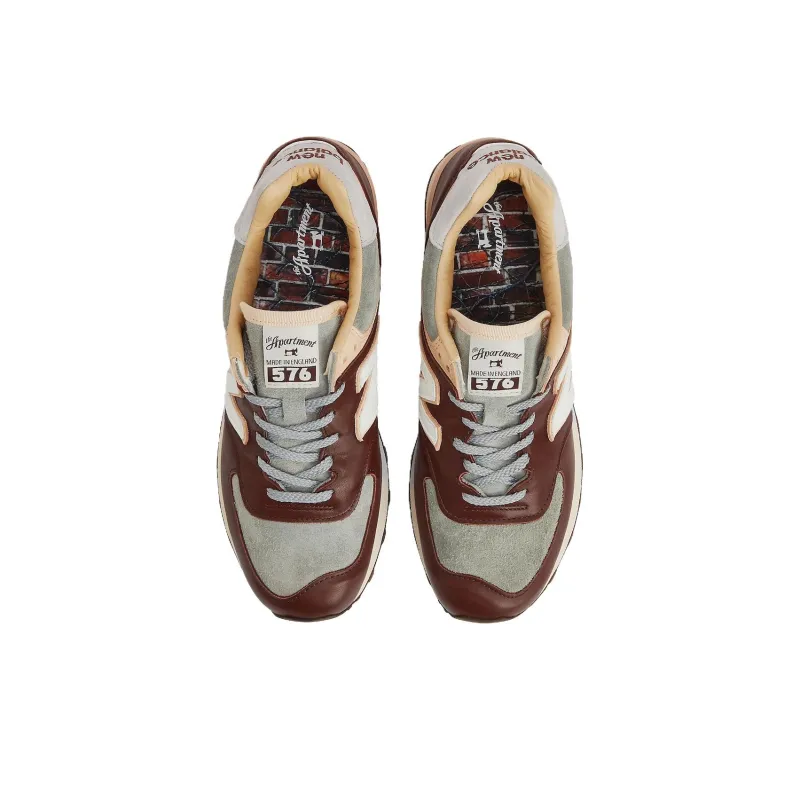 New Balance 576 MiUK The Apartment Bitter Chocolate-2
