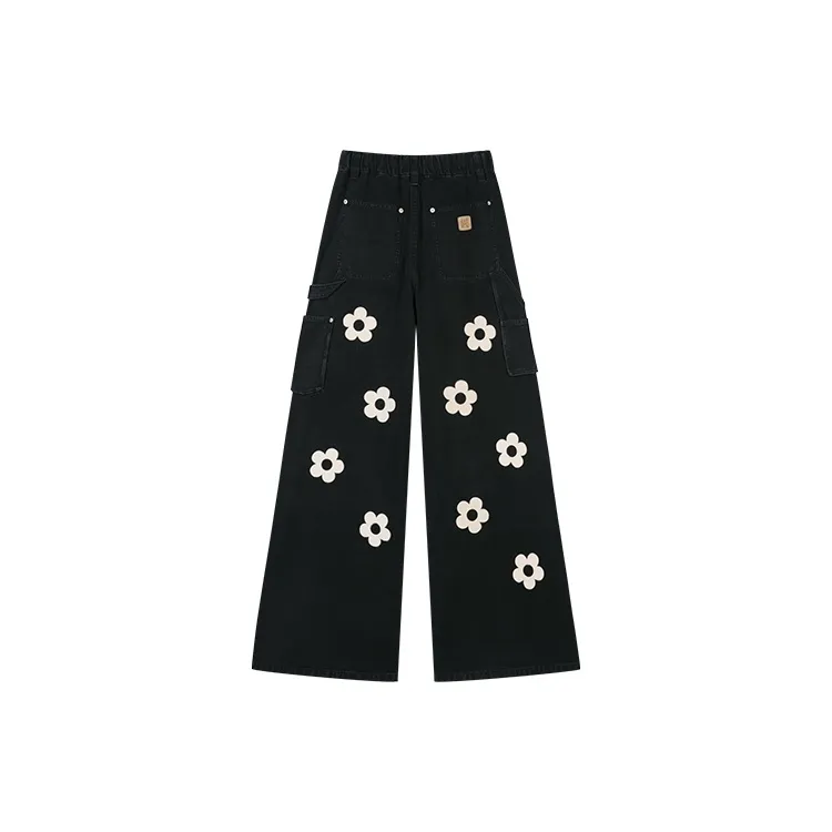 UOOYAA Jeans Women's Black-1