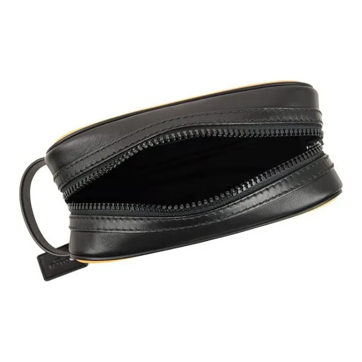 COACH Travel Kit Makeup Bags Yellow-4