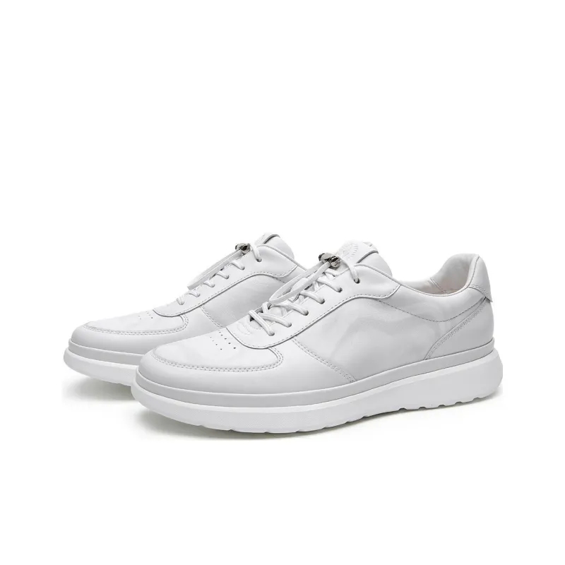 CROWN Wear-Resistant Low-Top Casual Shoes Men's One Yard Larger-2