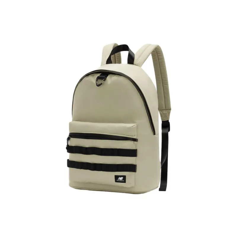 New Balance Fabric Backpack Large Size Unisex Light Khaki-1