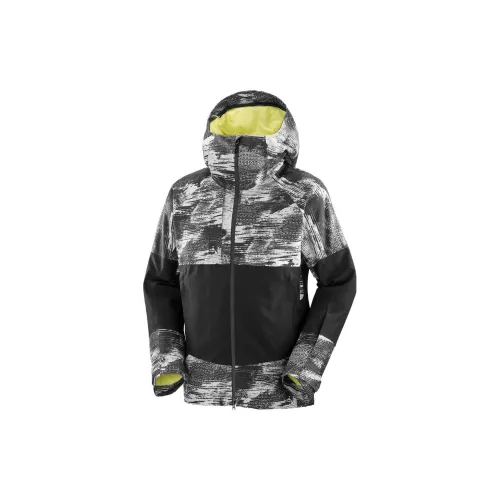 SALOMON TRANSFER Jackets Men Black