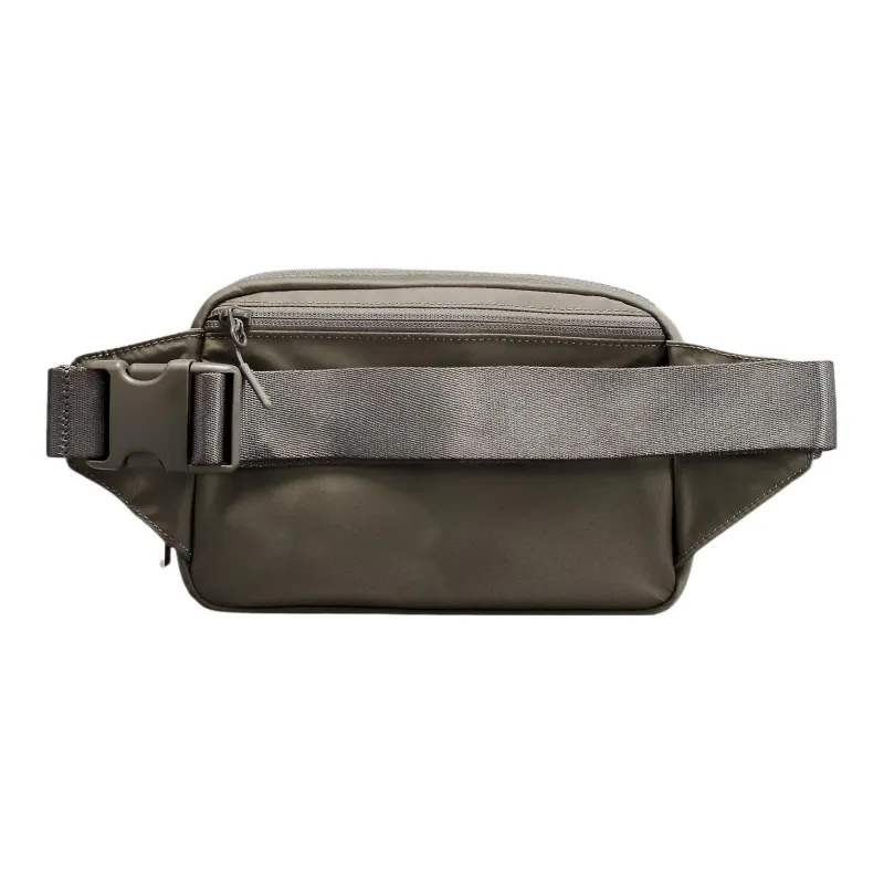 Lululemon Polyester With Nylon Sling Bag, One Shoulder, Crossbody, Fanny Pack Large Size Women's Sage Gray-2