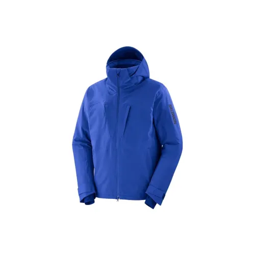 SALOMON Jackets Men Blue