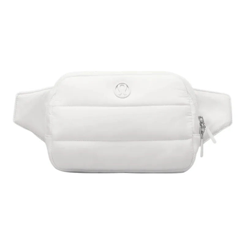Lululemon Everywhere Nylon Sling Bag Fanny Pack Large Size Unisex White-0