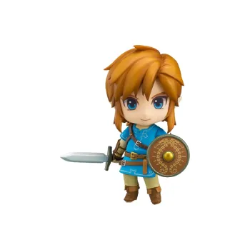 GSC The Legend Of Zelda  Breath Of The Wild Link Nendoroid 3rd Reissued Version Chibi Figures 10cm