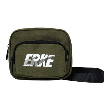Erke Textile Fabric Crossbody Bag Regular Unisex Reed Green