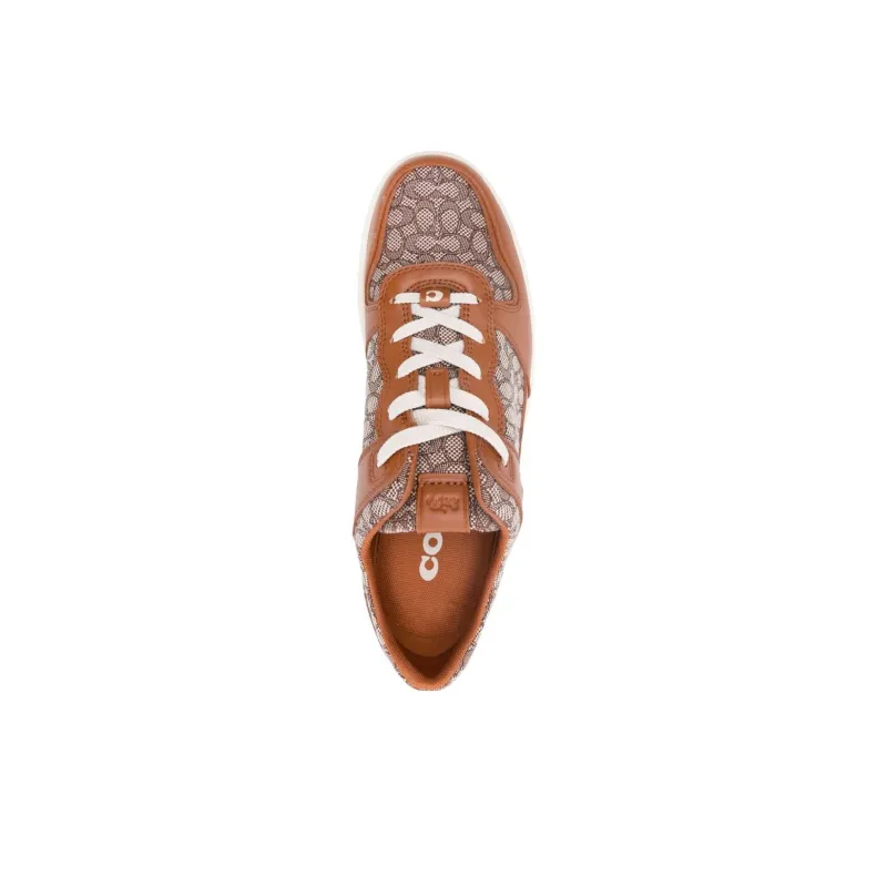 COACH Monogram-pattern Lace-up Sneakers-4